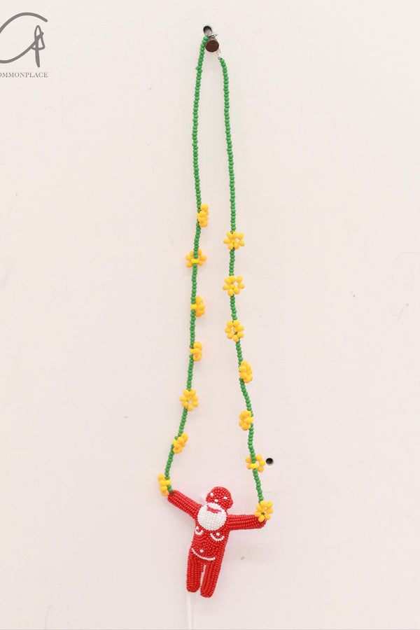 Walter Van Beirendonck SS25 Daisy Necklace WVB-9022-Orange